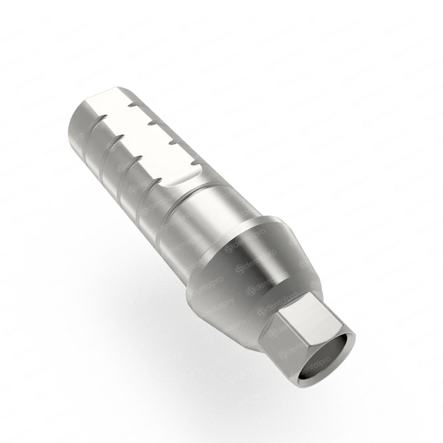 Pilar de Hombro de Titanio Recto para Implante Dental Estrecho - Hexágono Interno (NP)